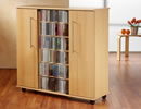 Details zu: CD/DVD-Sideboard VCM Luxor f�r 900 CDs oder 390 DVDs (CD- und DVD-Moebel)